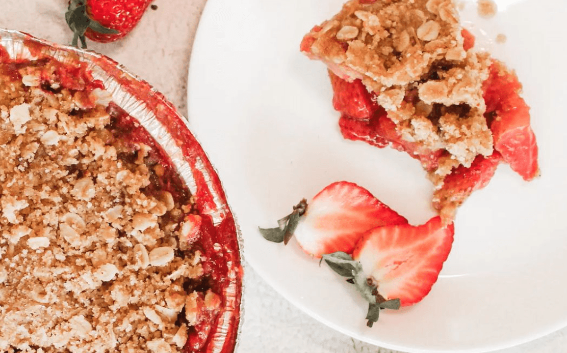 This Quezon City bakery’s strawberry crumble pie is a berry good dessert