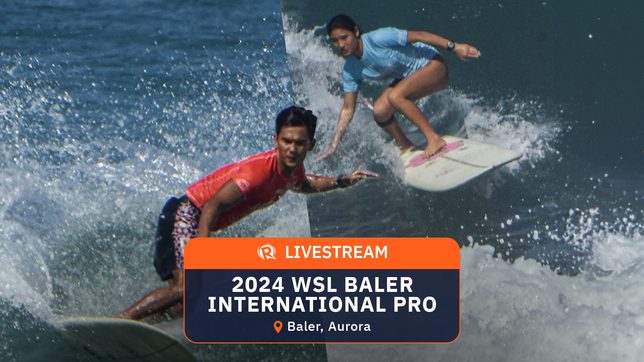 LIVESTREAM: 2024 WSL Baler International Pro surfing competition