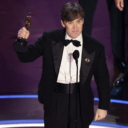 Cillian Murphy wins best actor Oscar for ‘Oppenheimer’
