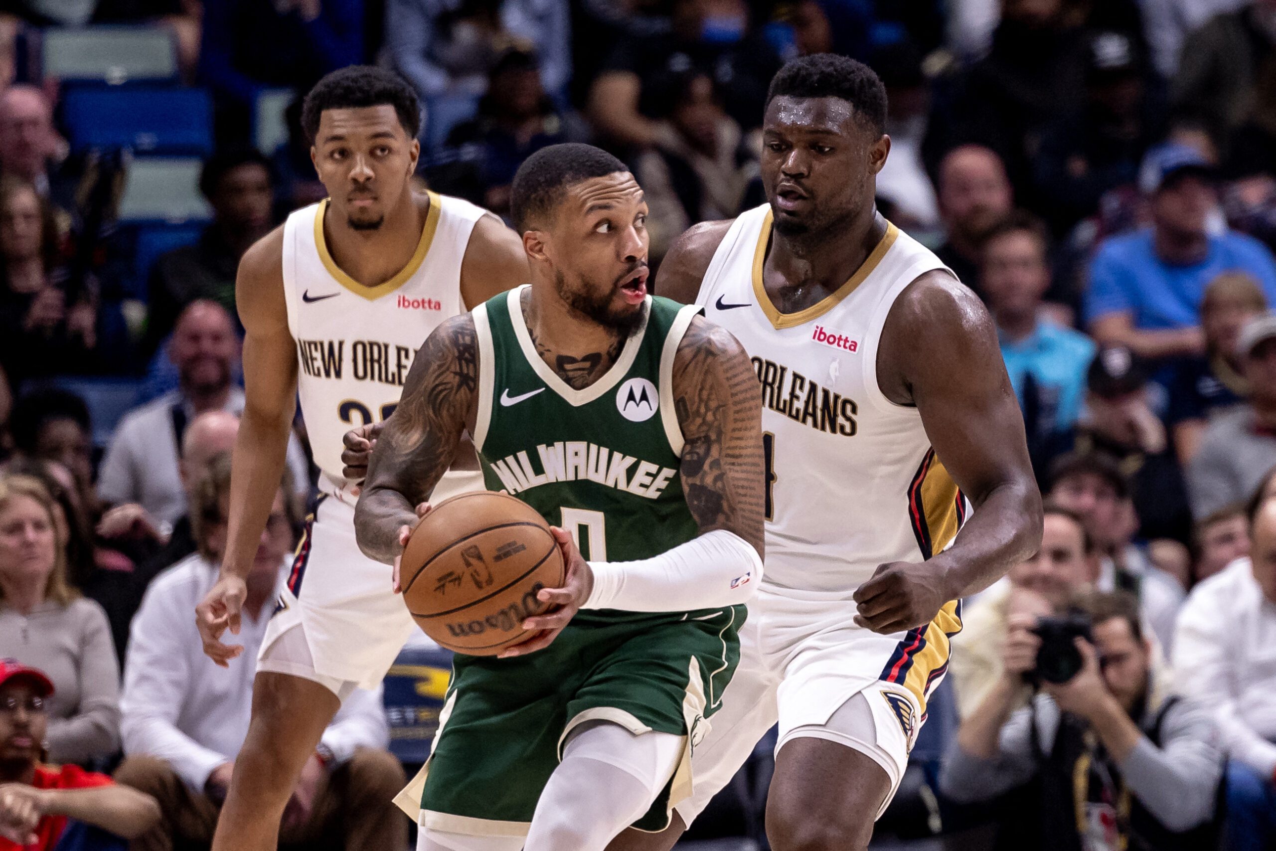 Zion Williamson leads Pelicans’ balanced attack over Giannis, Bucks