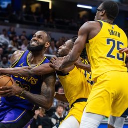 Pacers’ defense steps up, halts Lakers’ win streak in 19-point rout