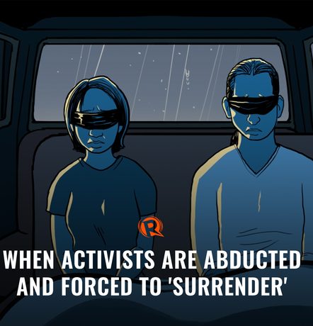 WATCH: When activists are abducted and forced to ‘surrender’