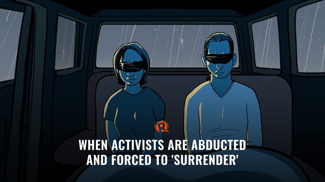 WATCH: When activists are abducted and forced to ‘surrender’