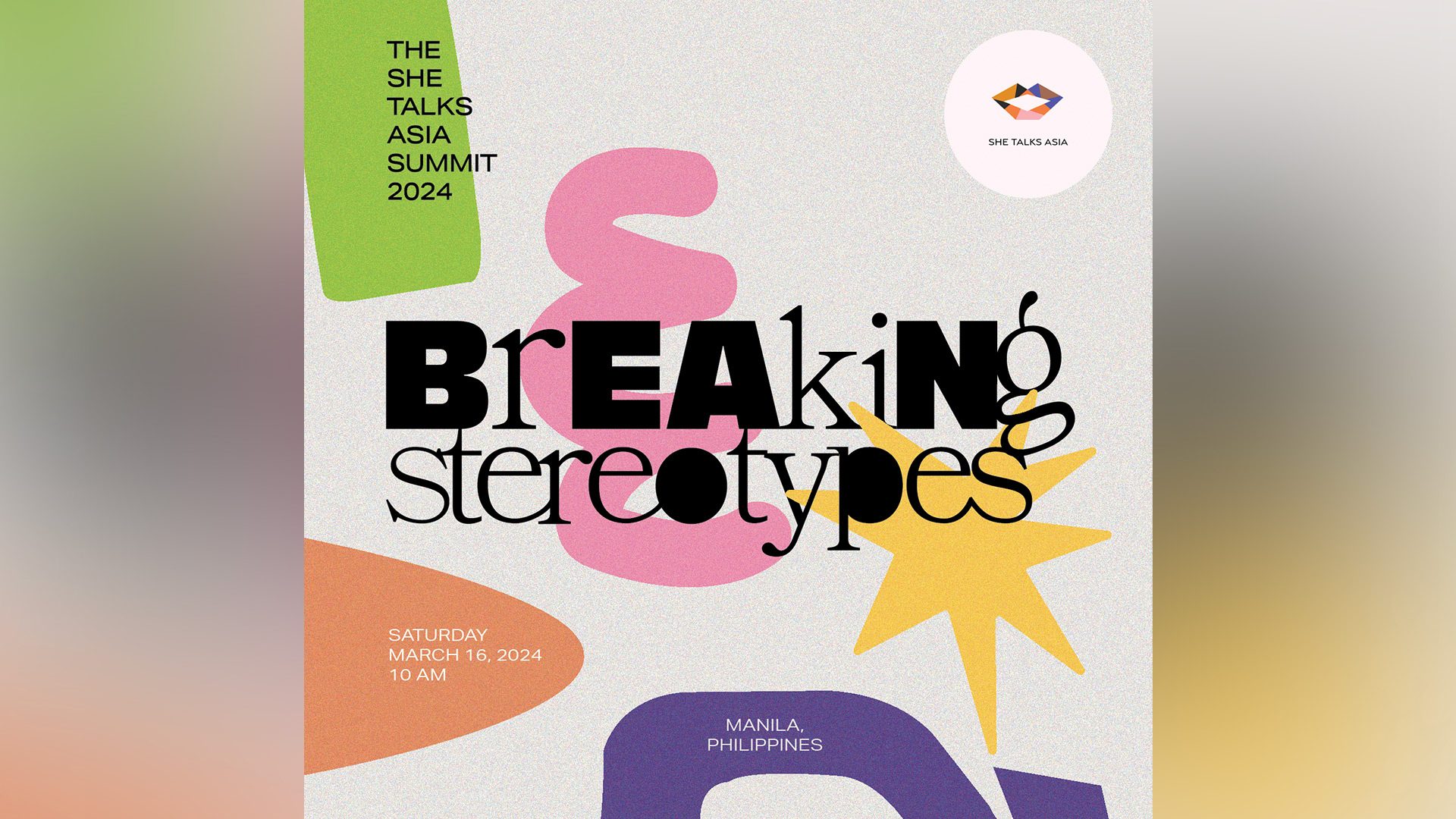 She Talks Asia Summit 2024 spotlights breaking stereotypes through empowering dialogues