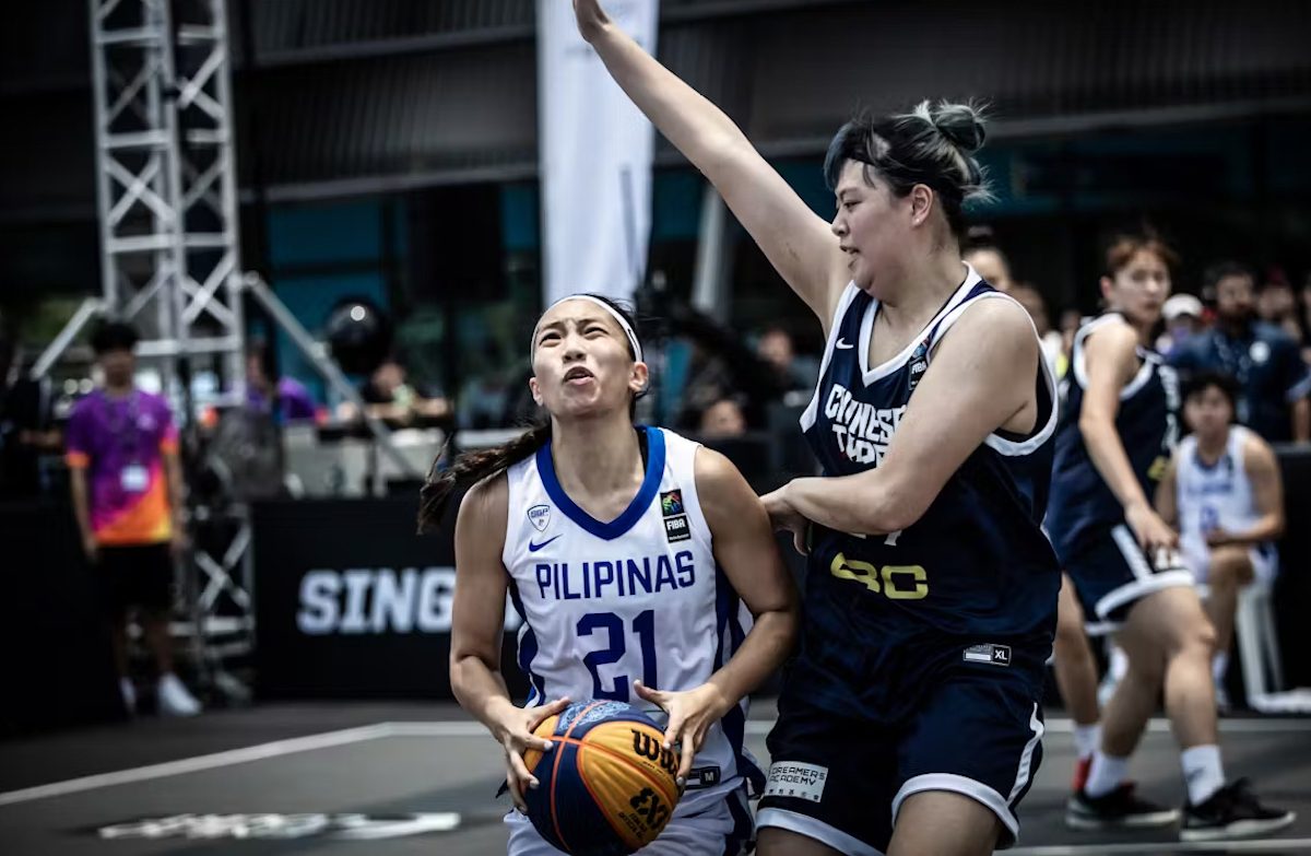 Gilas Women exit FIBA 3×3 Asia Cup after quarterfinal loss to Chinese Taipei