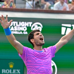 ‘It’s been difficult,’ Alcaraz all smiles again after Indian Wells triumph