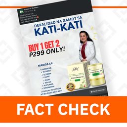 FACT CHECK: Unregistered anti-itch not endorsed by Doc Liza Ong