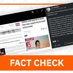 FACT CHECK: Senate followed rules of procedure in Quiboloy case