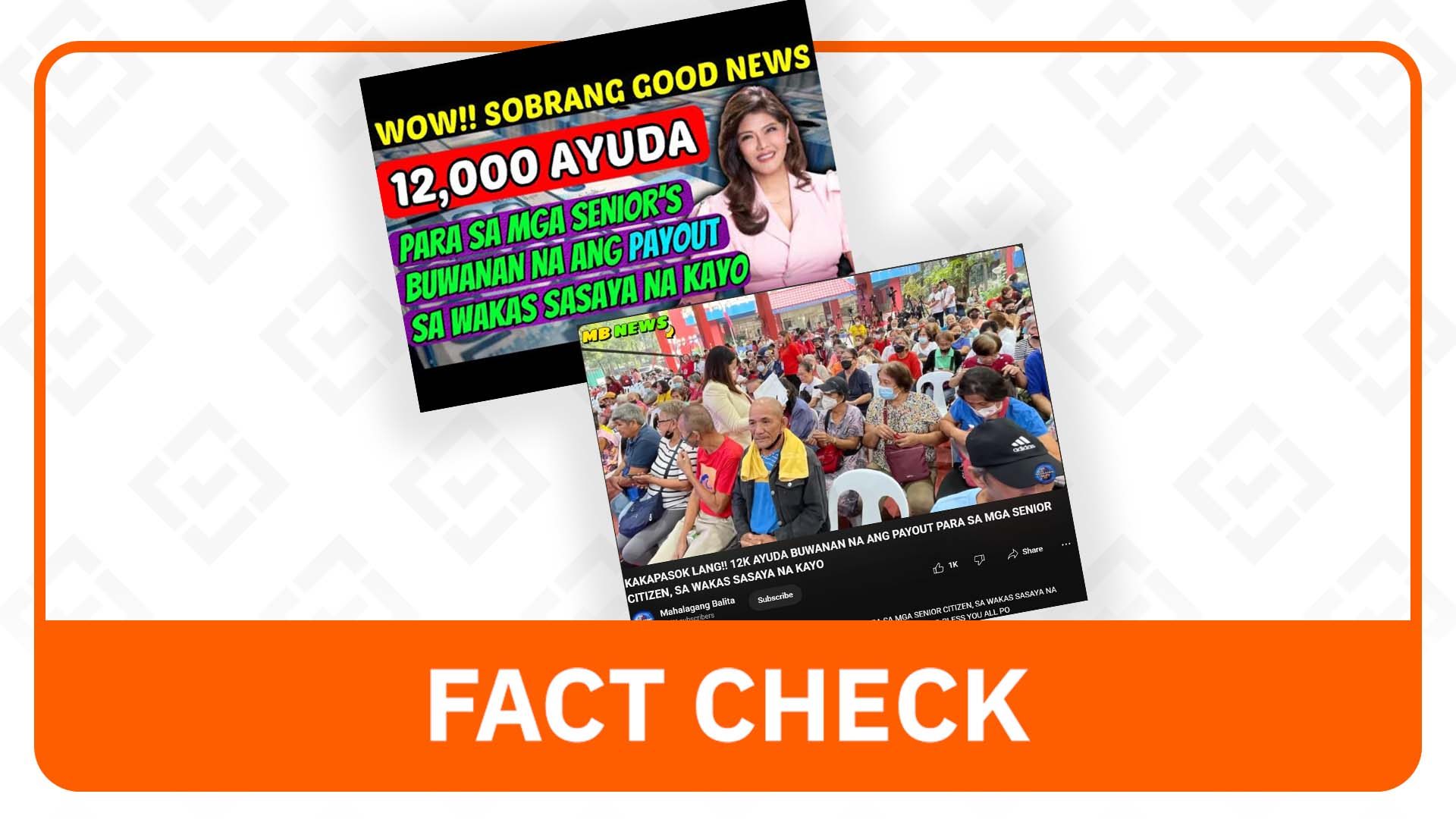 FACT CHECK: Indigent senior citizens entitled to P1,000 pension, not P12,000