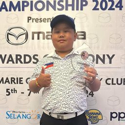 7-year-old golf wonder De Guzman rules in Kuala Lumpur, earns ticket to US meet