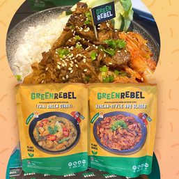 Plant-based beef rendang! NutriAsia, Green Rebel launch new meatless Asian items in PH
