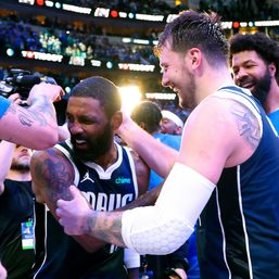 Dynamic duo: Doncic ties, Irving wins it as Mavericks complete comeback