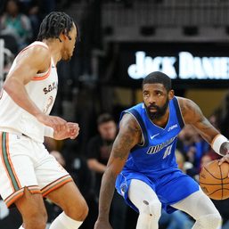 Kyrie Irving the difference as Mavericks take down Spurs