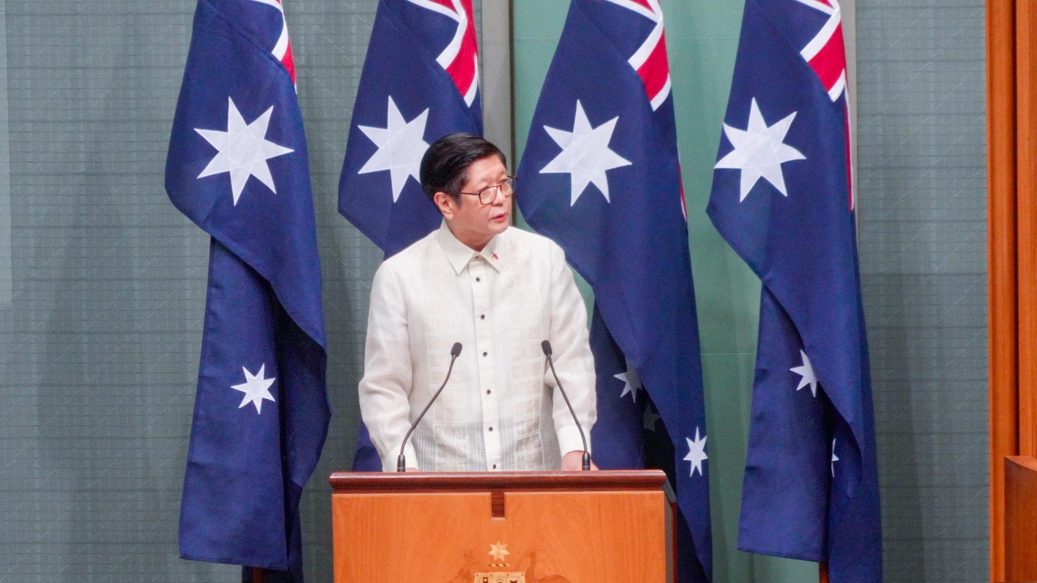 In a region under ‘threat,’ Marcos presents to Australia a Philippines on the frontlines