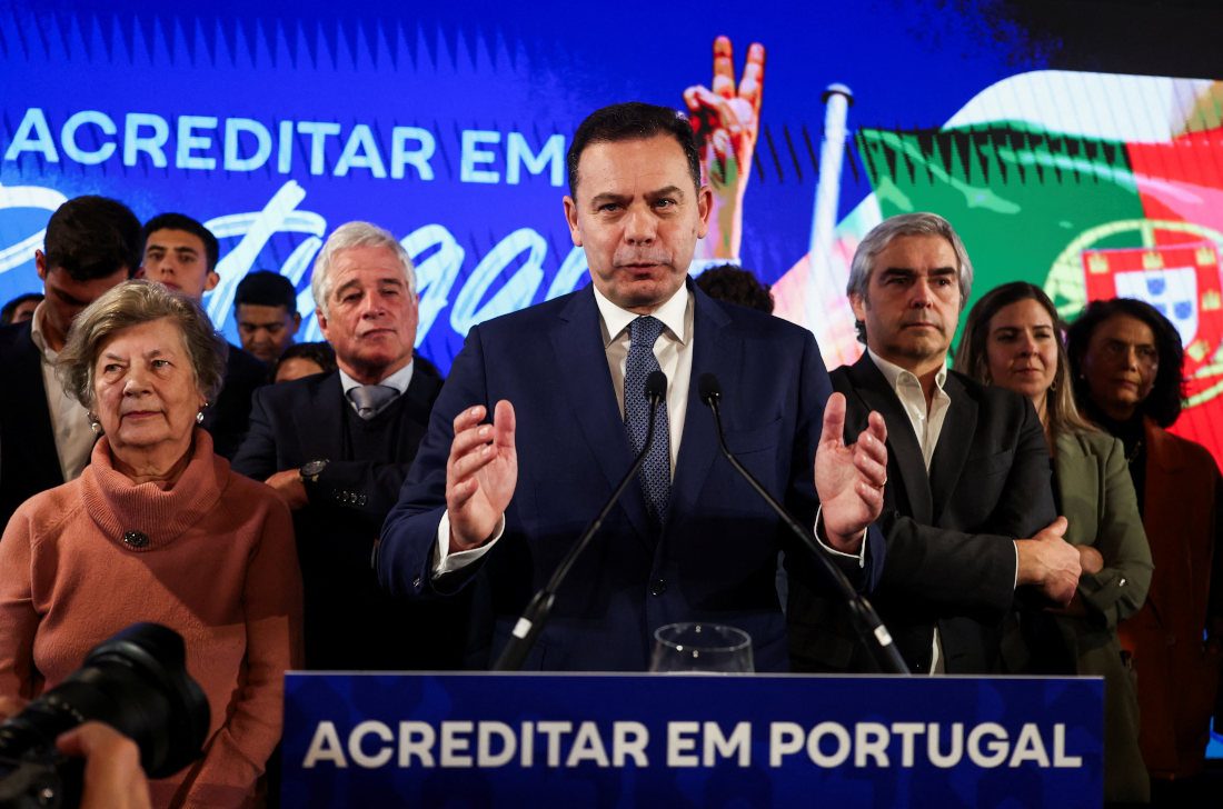 Portugal’s center-right wins election, no majority without far right