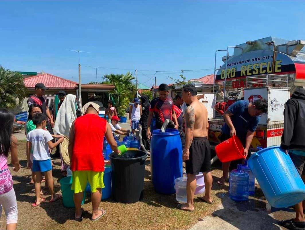Weekend water crisis leaves thousands thirsty, dry in Cagayan de Oro