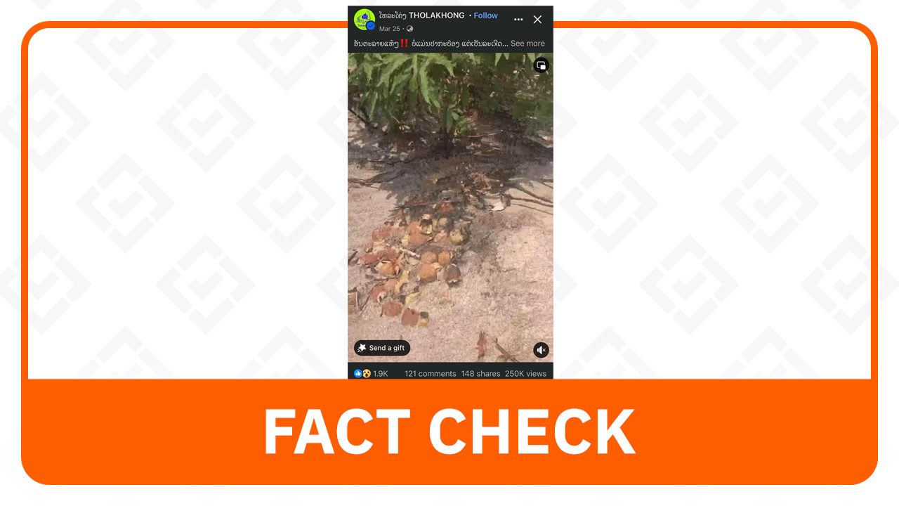 FACT CHECK: 2023 news of unexploded ordnance in Laos misrepresented as recent discovery