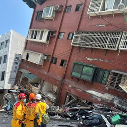 3 Filipinos hurt in powerful Taiwan quake