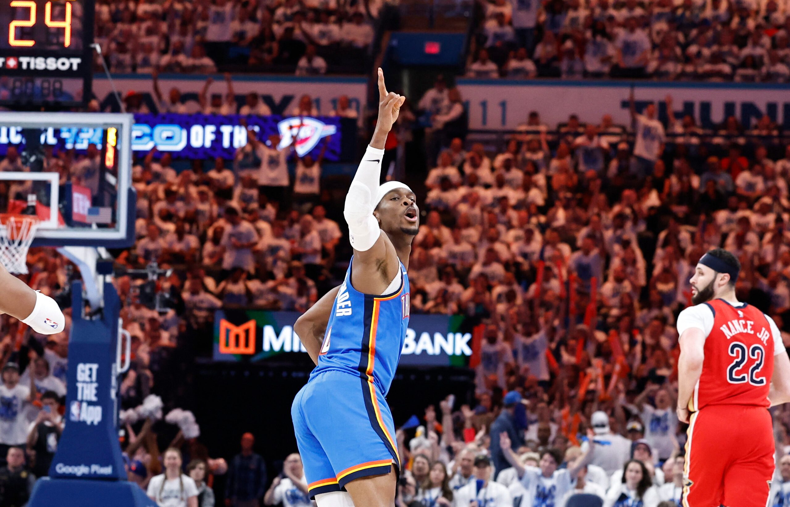 Thunder up: Young OKC proves worth as No. 1 seed, sweeps veteran Pelicans 4-0