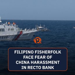 WATCH: Filipino fisherfolk face fear of China harassment in Recto Bank