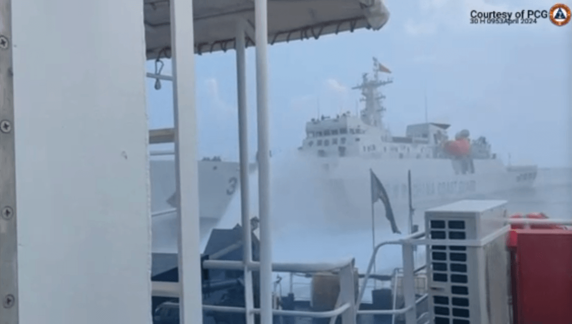 Countries criticize China after latest water cannon use in Bajo de Masinloc