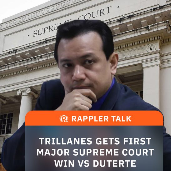Rappler Talk: Trillanes gets first major Supreme Court win vs Duterte