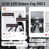 Call for participants: MAD Debate Cup 2024