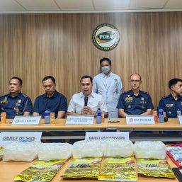 Biggest drug haul in BARMM: Narcs seize P34M in shabu in Lanao del Sur