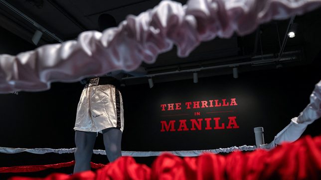 Ali’s ‘Thrilla in Manila’ trunks poised to sell for $6 million at auction
