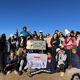 Scaling the heights of Mount Pulag 