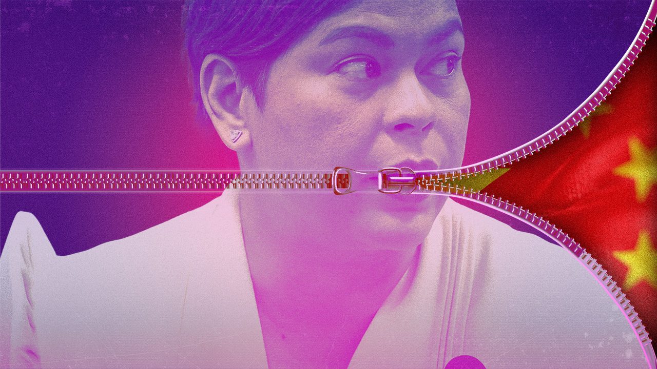 [The Slingshot] Red zipper on the mouth of Sara Duterte
