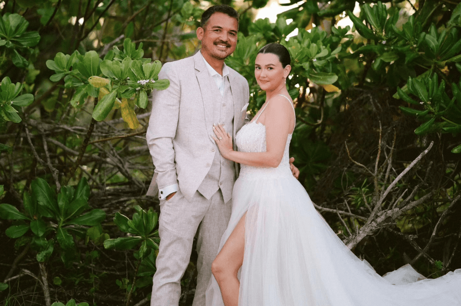 LOOK: Angelica Panganiban and Gregg Homan hold second wedding in Siargao