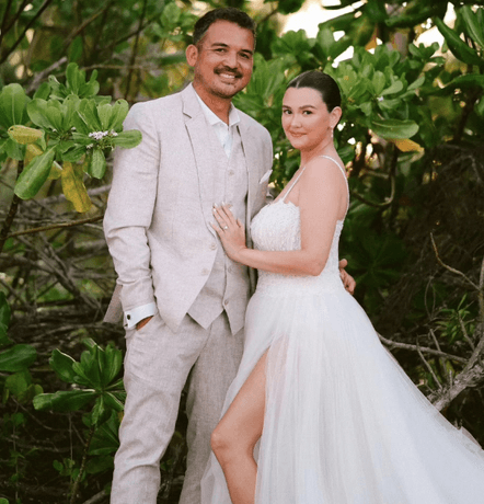 LOOK: Angelica Panganiban and Gregg Homan hold second wedding in Siargao