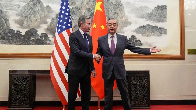 ‘Negative’ factors building in US-China ties, foreign minister Wang tells Blinken