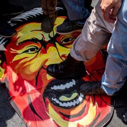 Philippine protesters trample on Xi Jinping effigy, condemn China’s maritime ‘aggression’