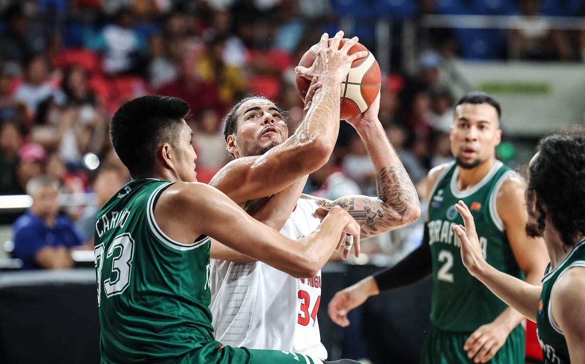 Standhardinger takes 4th-quarter benching in stride as Ginebra suffers rare loss to Terrafirma