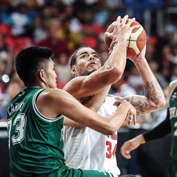 Standhardinger takes 4th-quarter benching in stride as Ginebra suffers rare loss to Terrafirma