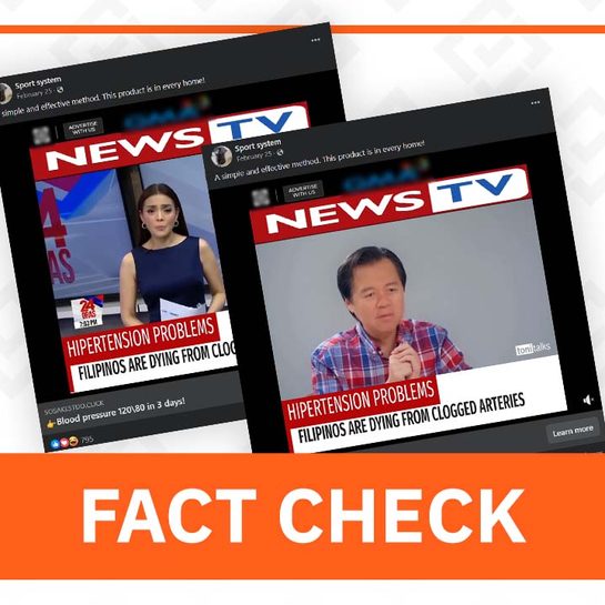 FACT CHECK:  Manipulated video cites Willie Ong ‘endorsement’ for hypertension ‘cure’