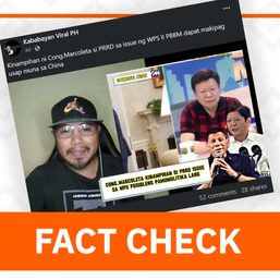 FACT CHECK: US has engaged with other countries besides PH in South China Sea dispute