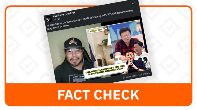 FACT CHECK: US has engaged with other countries besides PH in South China Sea dispute