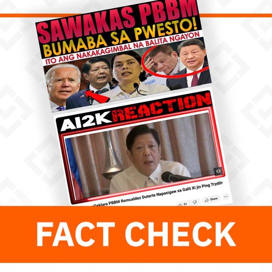 FACT CHECK: Marcos is still president