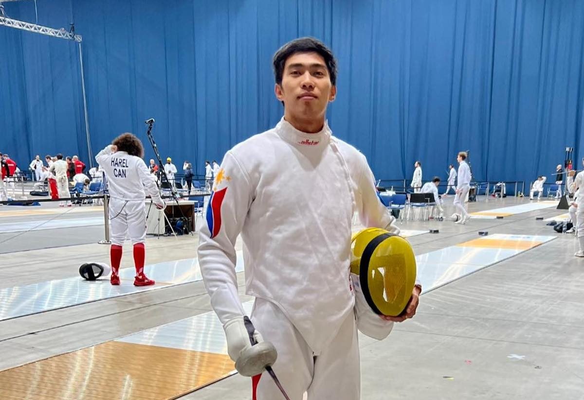 As Catantan earns spot in Paris Olympics, 3 Filipino fencers fall short