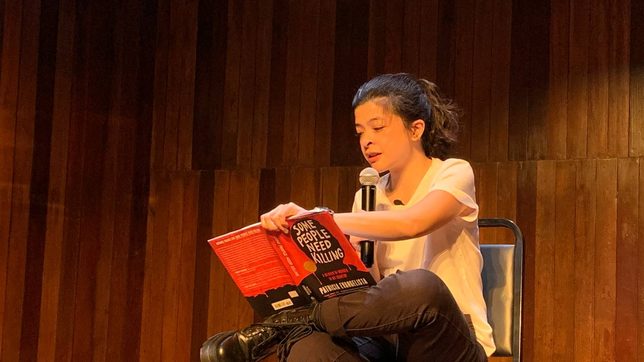 Patricia Evangelista starts book tour at UP, which taught her ‘to go out, see, act’