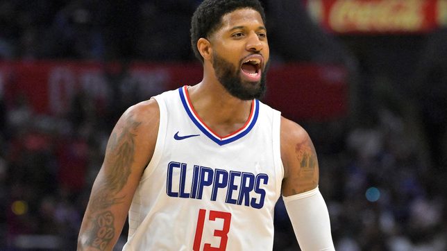 Two-way star: Paul George delivers winning shot, game-sealing block for Clippers