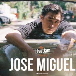 [WATCH] Rappler Live Jam: Jose Miguel