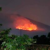 Fire razes Mount Arayat anew