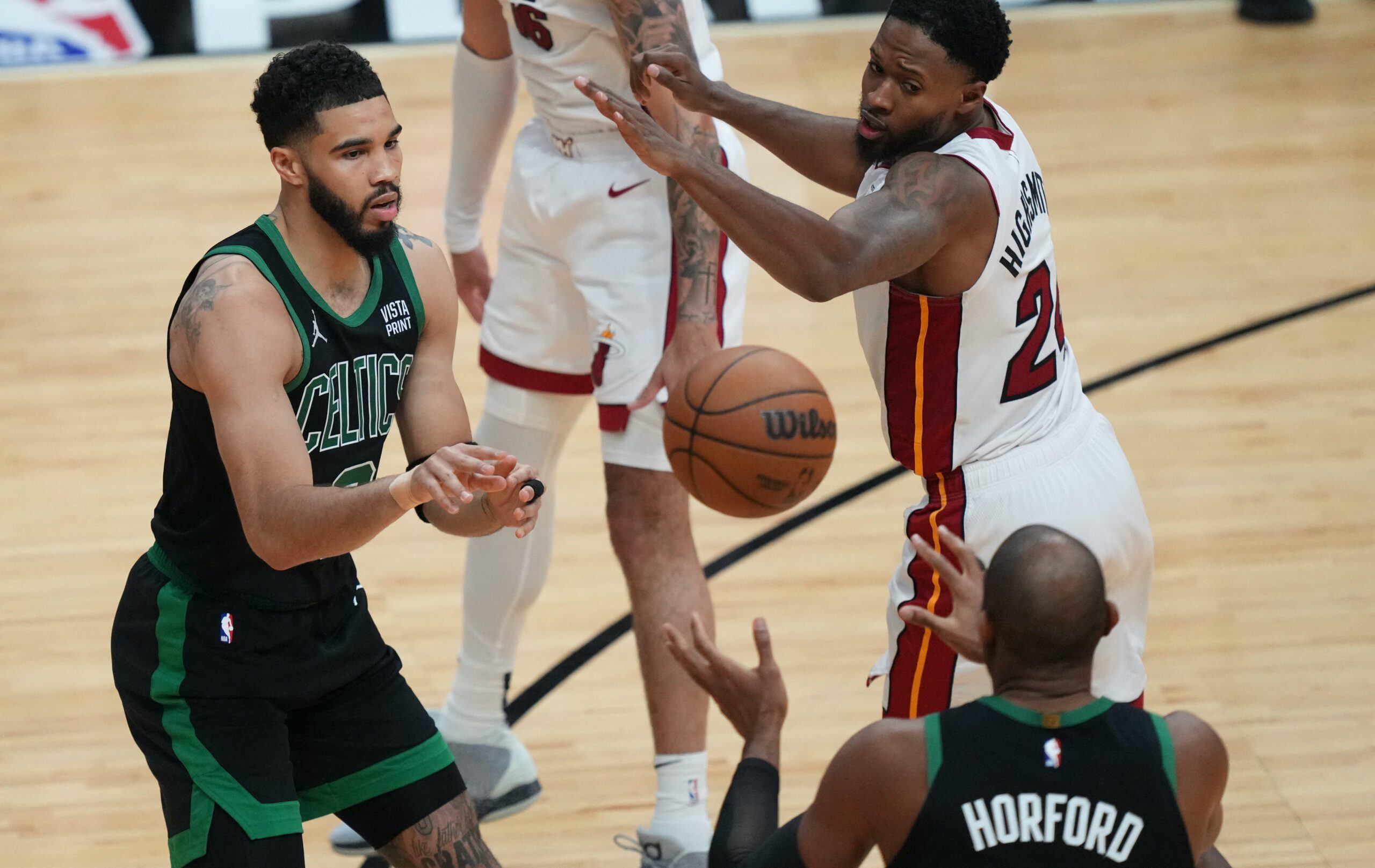 Tatum, Celtics stifle Heat, take back home-court edge