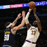Still alive: Lakers end 11-game skid vs Nuggets, force Game 5