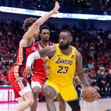Uphill climb: LeBron, Lakers edge Pelicans, clinch playoff spot