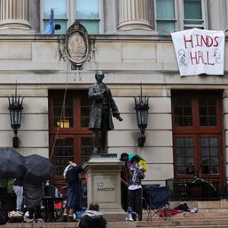 Pro-Palestinian protesters occupy Columbia University building